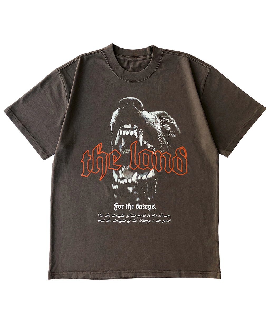 "For the Dawgs" T-shirt (Vintage Brown)