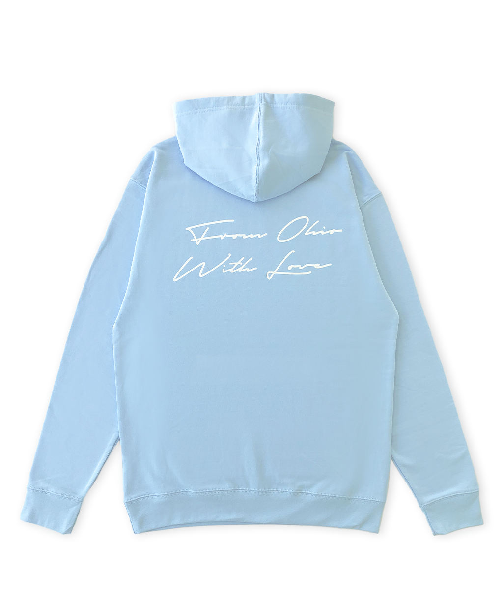 "From Ohio with Love" Hoodie (Sky Blue)
