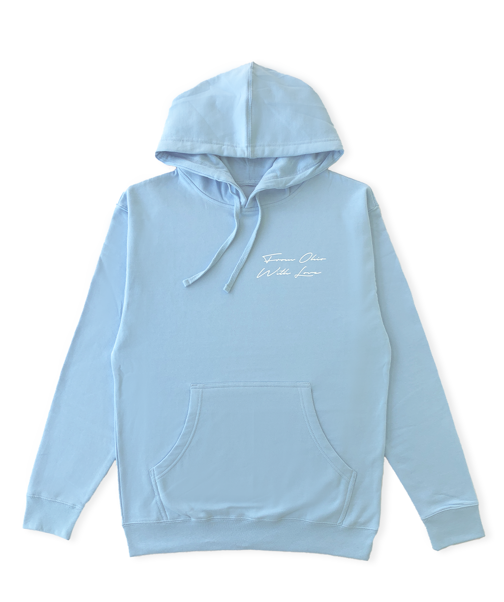 "From Ohio with Love" Hoodie (Sky Blue)