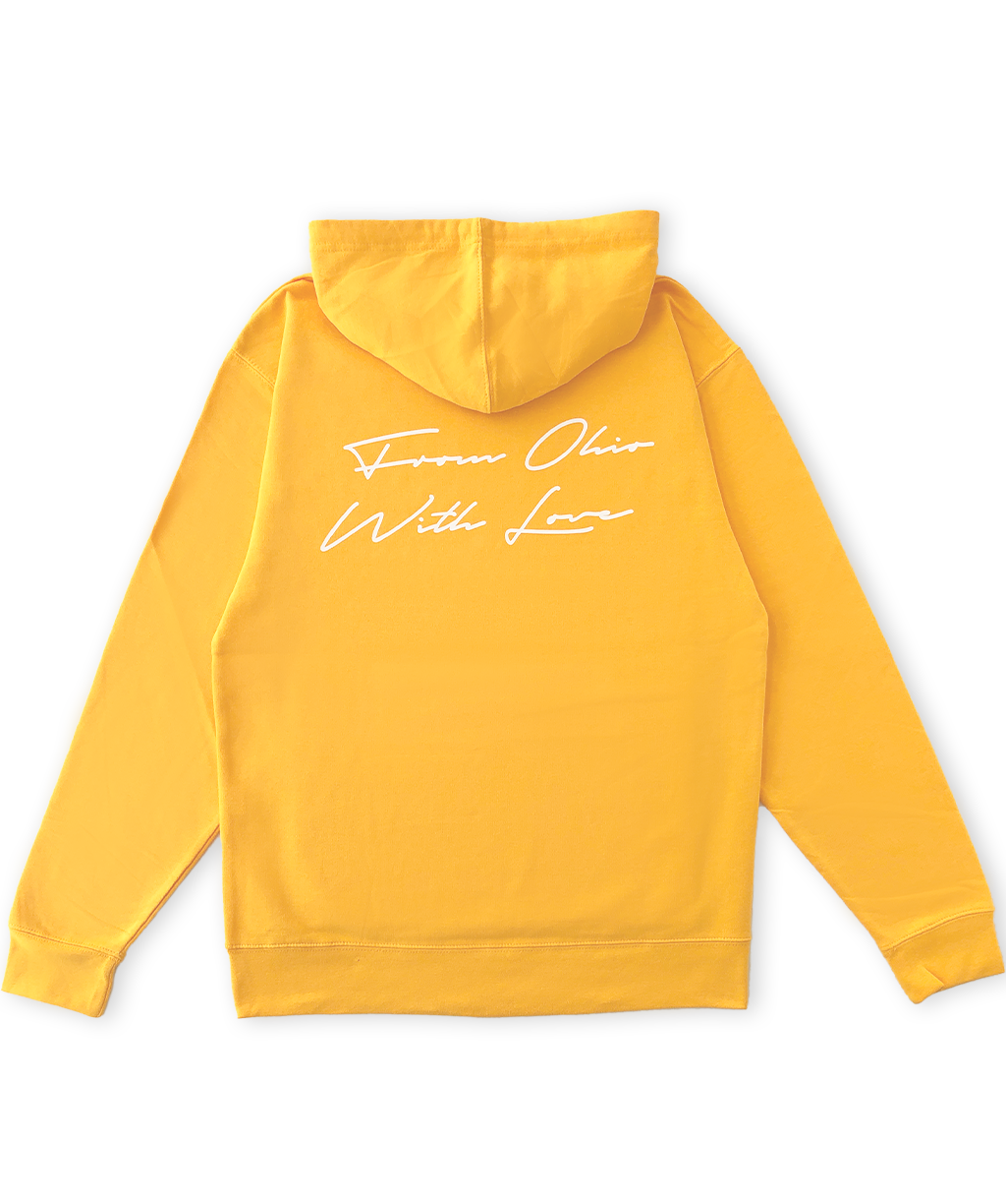 "From Ohio with Love" Hoodie (Yellow)