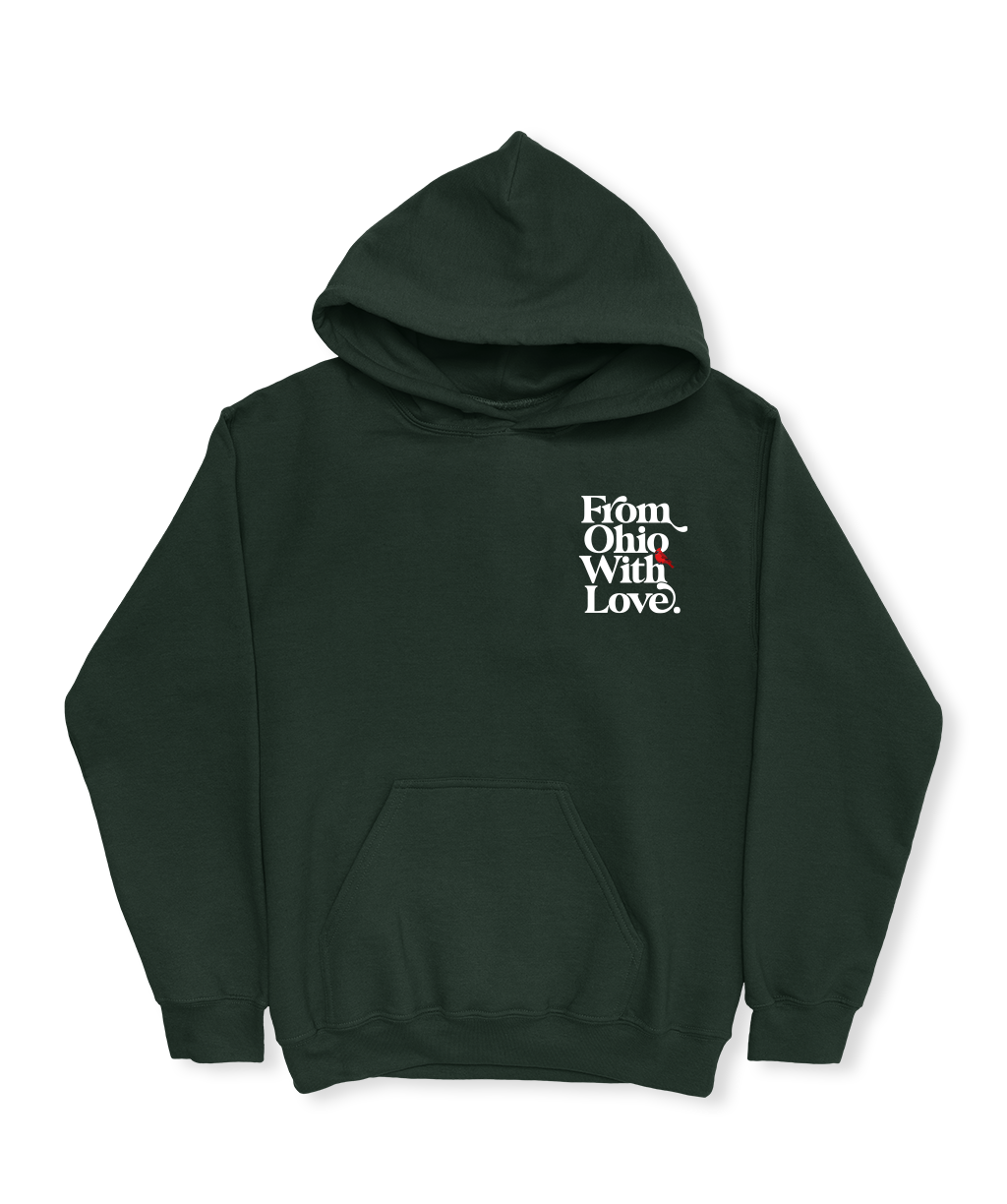 "From Ohio With Love" Hoodie (Green)